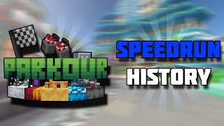 The History of Cubecraft Competitive Parkour World Records (Oriental)