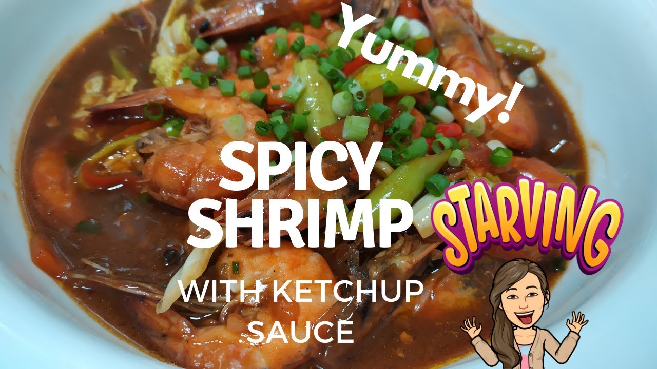 Spicy Shrimp with Ketchup Sauce | Ingredients - YouTube