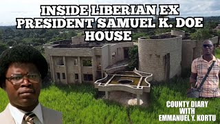 INSIDE LIBERIAN EX PRESIDENT SAMUEL K. DOE HOUSE 33 years after his death