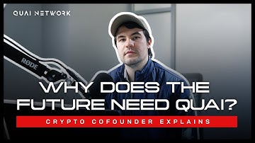 Crypto Cofounder Explains Why The Future Needs Crypto. #crypto #cryptocurrency #quainetwork