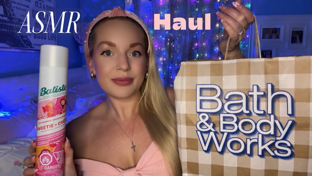 Asmr Shopping Haul Recent Purchases From Bath And Body Works Winners