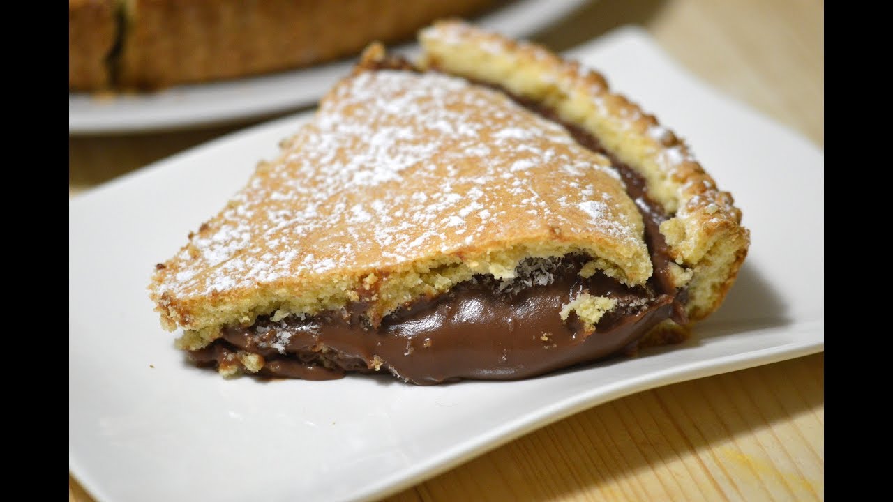 Crostata Cremosa Cocco E Cioccolato Youtube