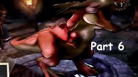 Lara Croft: Guardian of The Light Walkthrough Gameplay Part 6 (Android) - Dinosaur!