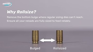 Rollsizer Demonstration Video - 9mm