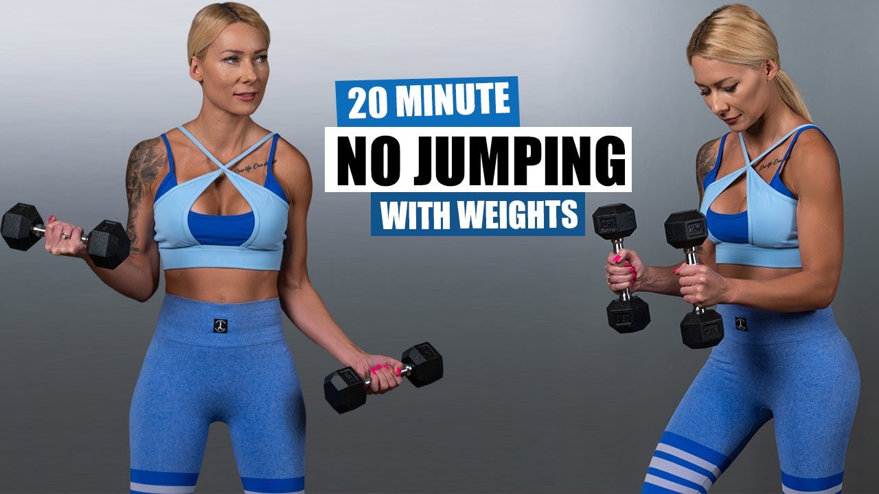 20 MIN LOW IMPACT HIIT WORKOUT - No Repeats No Jumping - YouTube