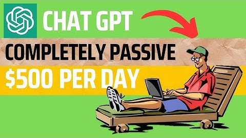 Make Passive Income With ChatGPT AI - Step By Step Guide!