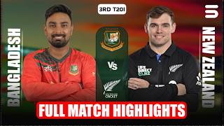 Full Match Highlights | Bangladesh vs New Zealand | Match 3 | T20I Series 2026 | M9G1K screenshot 4