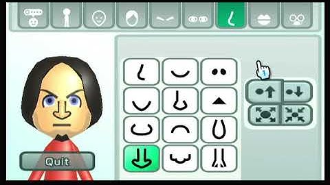 Wii Sports Custom CPU Mii Tutorial: Parker
