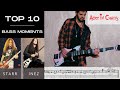 Top 10 Alice In Chains Bass Moments (Mike Starr/Mike Inez) | w/ Play Along Tabs