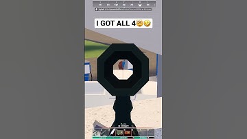 I got all 4 | Apocalypse rising 2 | Roblox