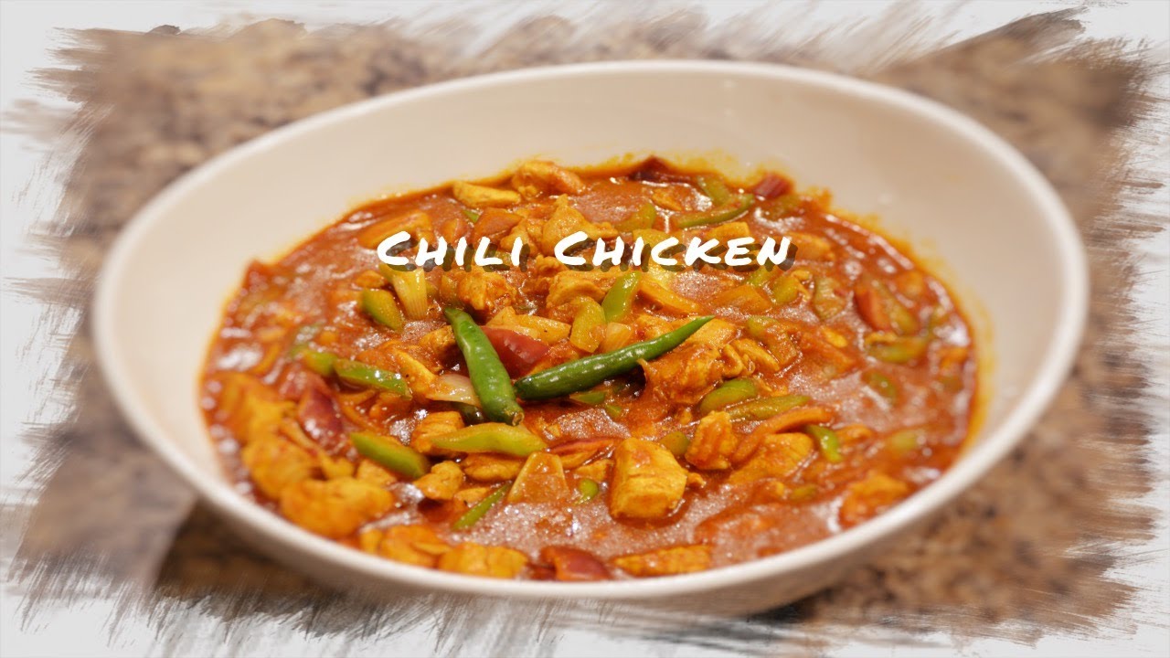 Chili Chicken Recipe Chili Chicken Curry Chicken Chili YouTube