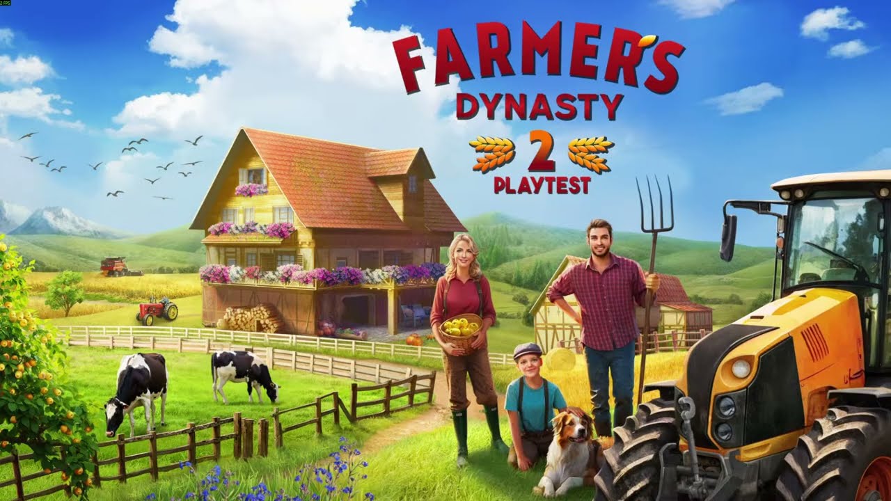 Live Stream --- Farmer's Dynasty 2 (Playtest) --- EP1