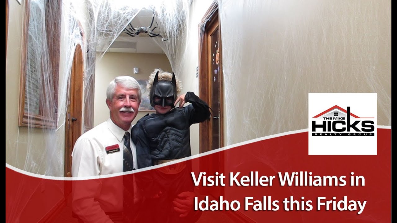 Idaho Falls Real Estate Agent Trick or Treating with Batman YouTube