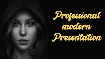 I will design professional and modern PowerPoint presentation