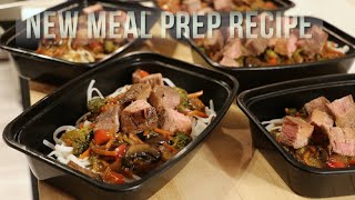 Chicken Stir Fry Meal Prep - High Calorie and Lower Calorie Options