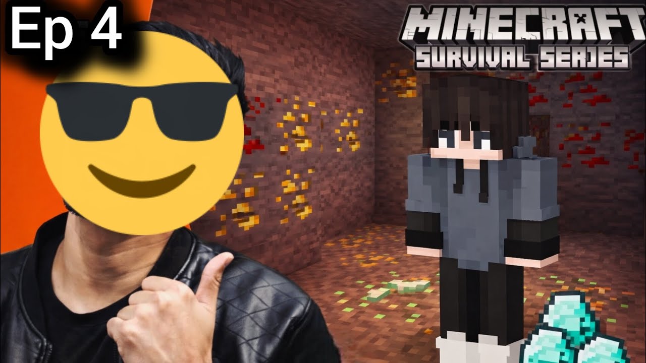 Minecraft Survival Series EP 4 | Finally Diamond Armor 😱💎 - YouTube