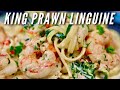 How to make creamy prawn pasta  ready in only 20 minutes