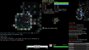 Merfolk Ice Elementalist of Vehumet (experimental) - Part 11 - Dungeon Crawl Stone Soup 0.25-a