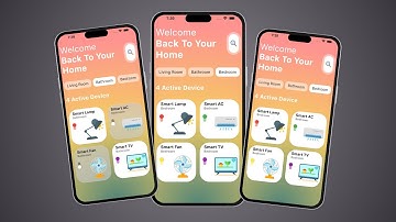 Smart Home UI • Flutter Tutorial