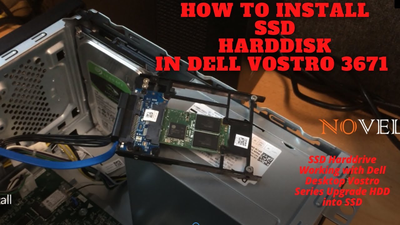 SSD Installation in Dell Vostro    Power ON time 5 Second  Replace HDD  with SSD  It's Gaming PC