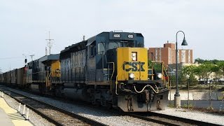 Railfanning Franklin Park, IL 8/7/2014 Feat CSX, Metra, IBH, and CP