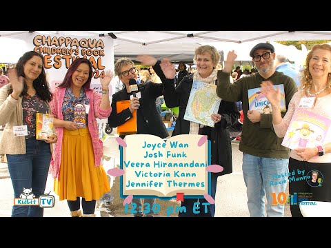 12:30 pm ET - More from the Chappaqua Children's Book Festival!