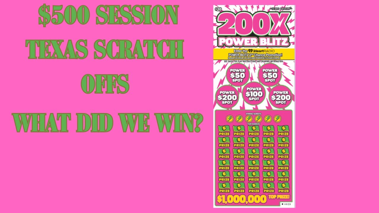 Scratch My Way to Riches is live! With a 200X Full Pack 20 Texas