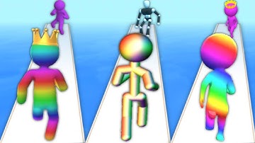 Giant Rush vs Tall Man Run vs Size Up - Triple Game