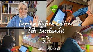 Doping Hafıza Eğitim Seti İncelemesi Testler Ve İçerik Detayları