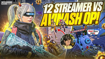 STREAMER Called me H*cker After This! || 12 STREAMERS VS AVINASHOP 🔱 || Fastest 5 Finger Player🔥