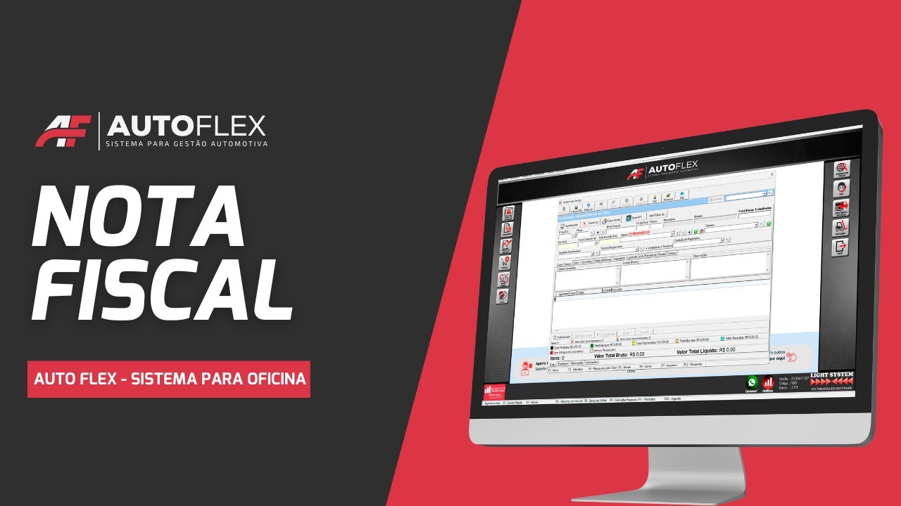 Nota Fiscal - Auto Flex - YouTube