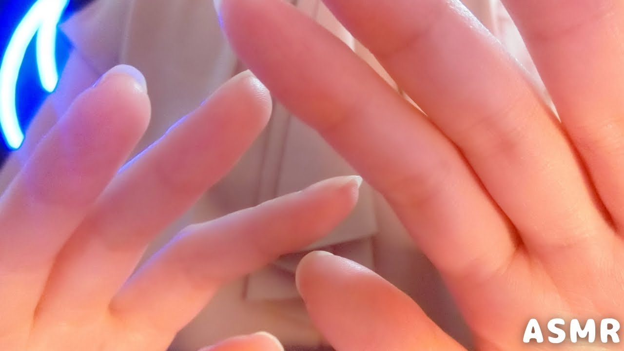 【ASMR】近くて速いハンドムーブメント&高速オノマトペ(tk,sk,kk)催眠術,レイヤードサウンド【囁き声】