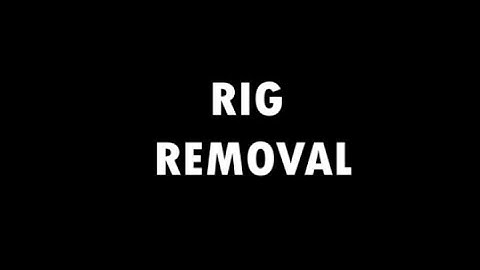 Rig Removal using Nuke