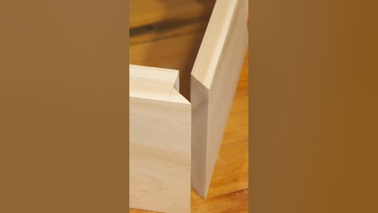 a-housed-rabbet-rebate-miter-joint-woodworking-asmr-shorts-youtube