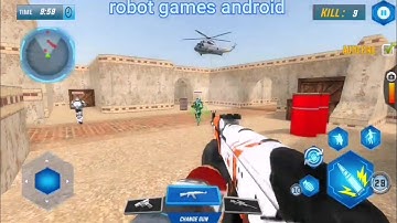 US Police Robot Counter Terrorist Shooting Games