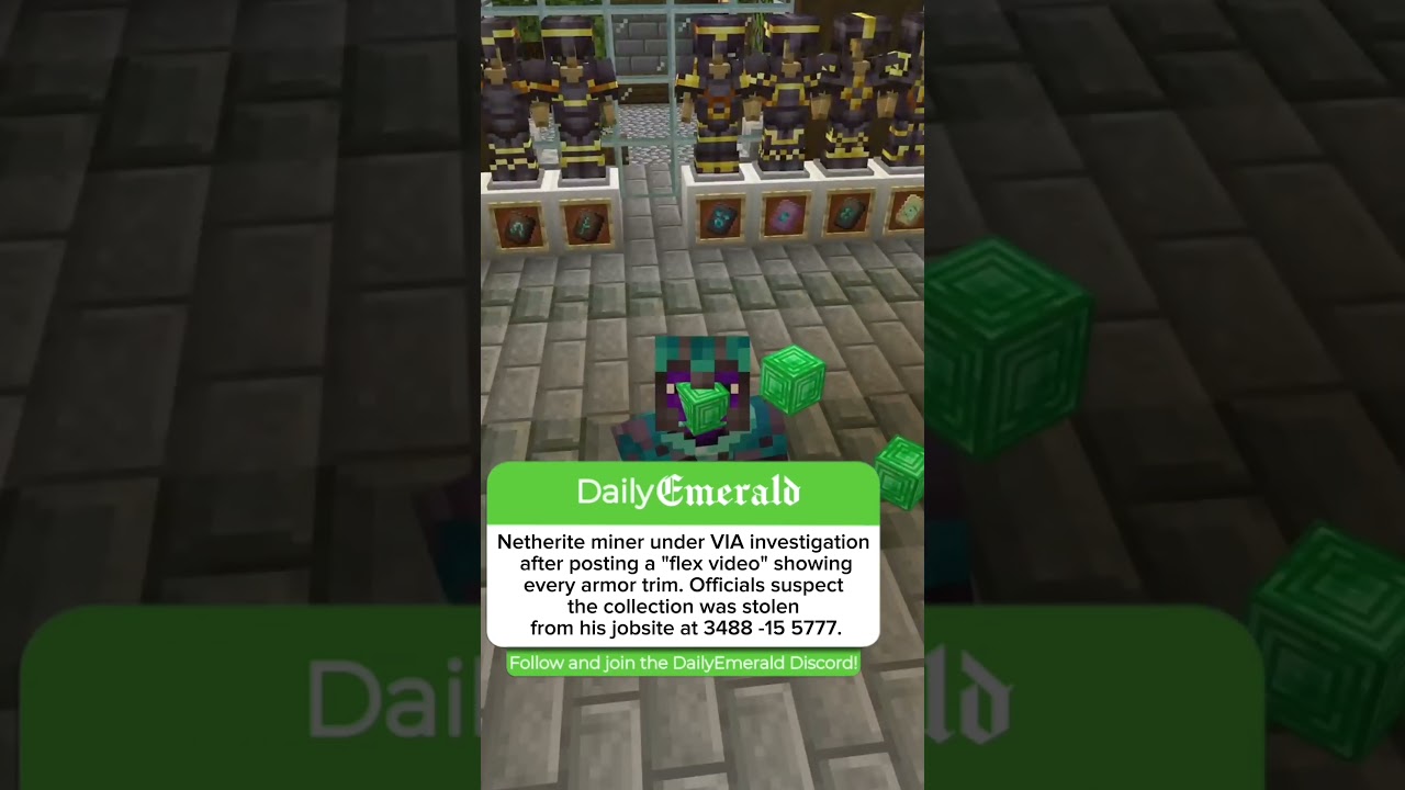 VIA investigates suspicious armor trim collection