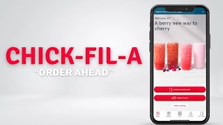 Order Ahead with the ChickfilA App : Step  By  Step Tutorial