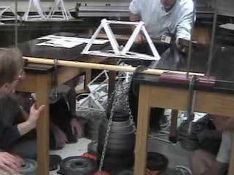 Paper Bridge World Record - 1071 lbs