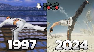 Evolution of Hwoarang Firecracker Combo (Tekken 3-8)