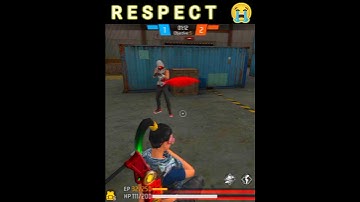 Respect Noob player 😭||#shortsfeed#freefireshortfeed #imotionalshorts#respectshorts#adamrespect