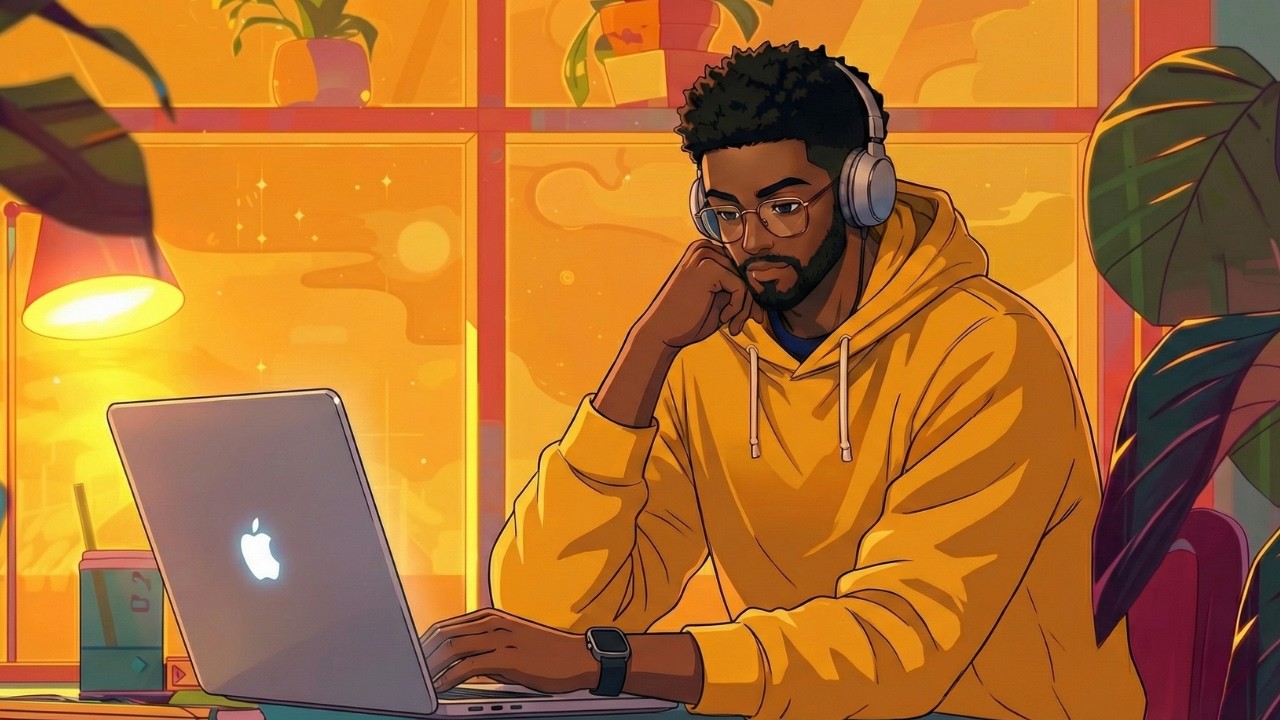 Lofi Deep Focus Boost - Energetic Lofi Hiphop for Office Productivity