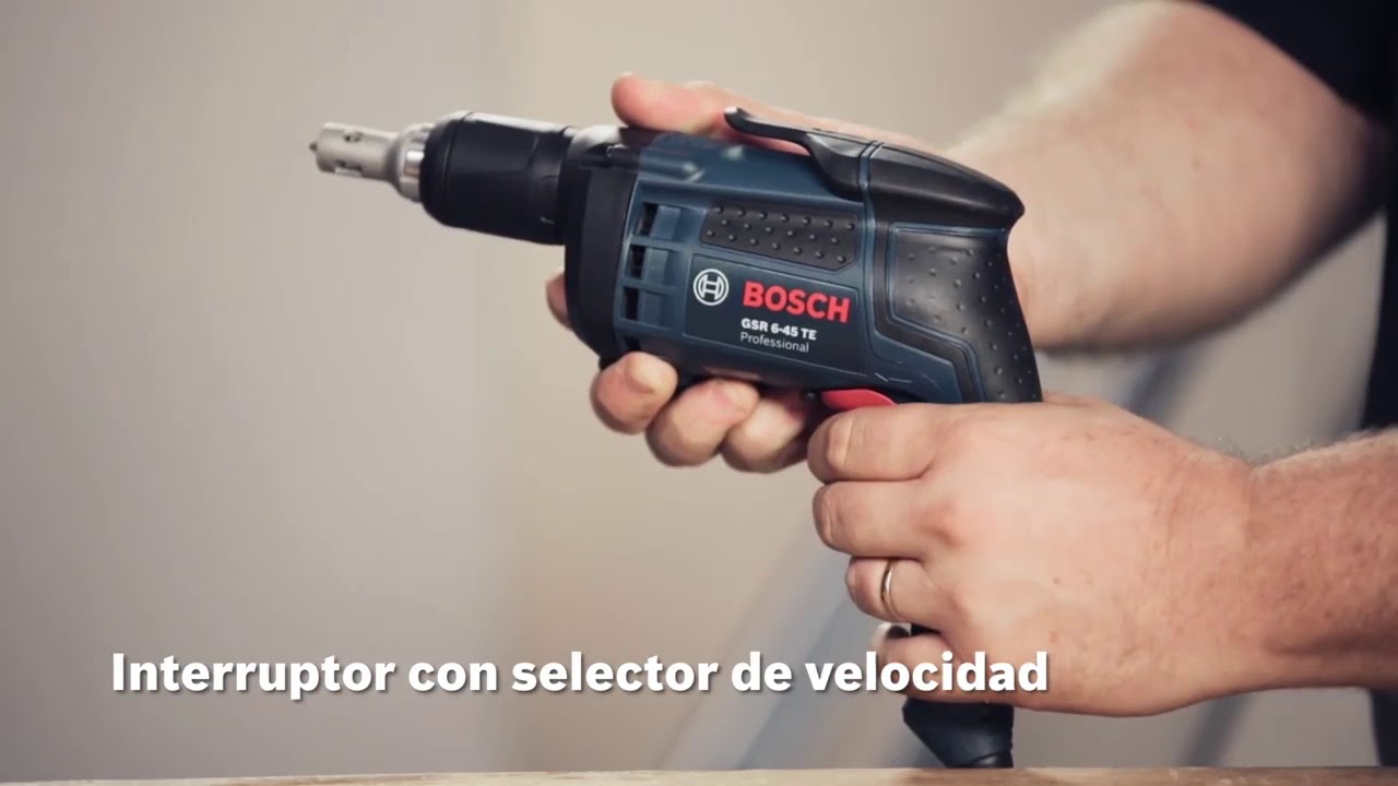 Atornillador Eléctrico Eléctrico Bosch Professional Gsr 6-45 Te