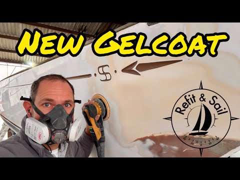 New Gelcoat over Old - Preparing the S&S34 hull to give it a long-lasting factory finish thumbnail