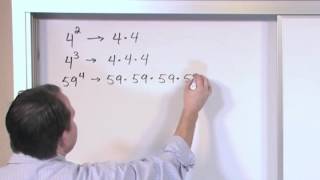 Lesson 3 - Exponents (Algebra 1 Tutor)