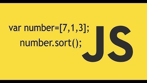Функция sort в javascript