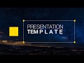 Space free powerpoint template  template7