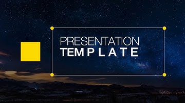 Space Free Powerpoint Template | Template7