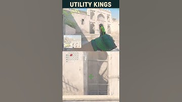 CS2 Dust2 B window smoke from outside tunnels