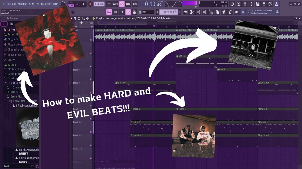 How to make DARK and EVIL BEATS for 21 Savage and Lil Durk like Metro ...