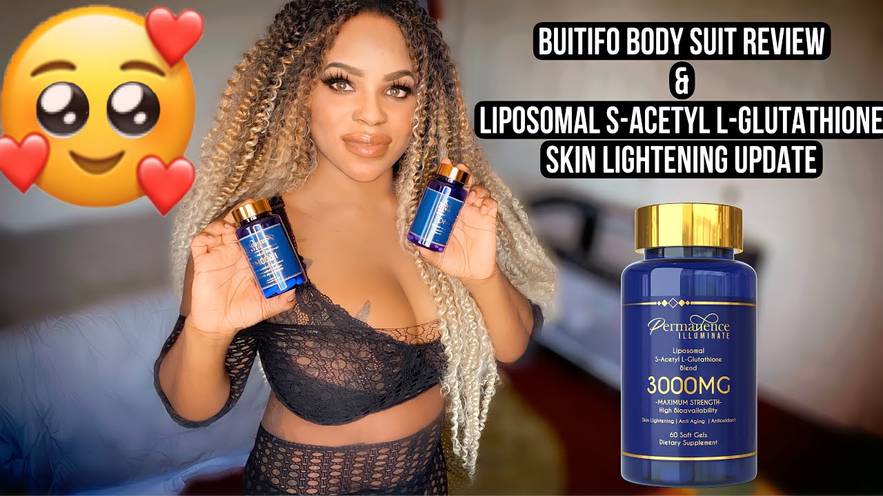 My skin is getting lighter! S-Acetyl L- Liposomal Glutathione Permanence  Skincare